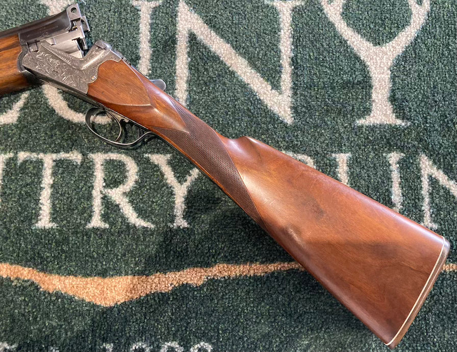 Used AYA Delux Coral 12b FC o/u, single trigger Shotgun