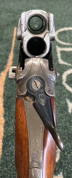 Used AYA Delux Coral 12b FC o/u, single trigger Shotgun