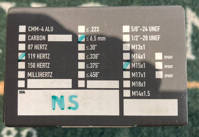 New A-tec 119 Hz <6.5 15x1 - Cluny Country Guns