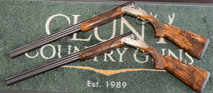 Used Pair of consecutive numbered Blaser Heritage 30" - Cluny Country Guns