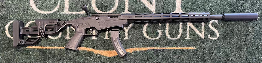 Used Ruger Precision .22LR + A-Tec Wave - Cluny Country Guns