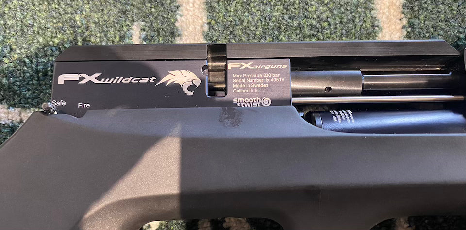 Used FX Wildcat MK1 FAC .22 Air rifle