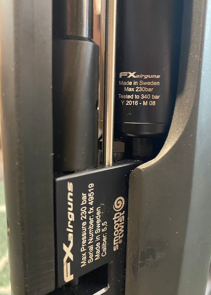 Used FX Wildcat MK1 FAC .22 Air rifle