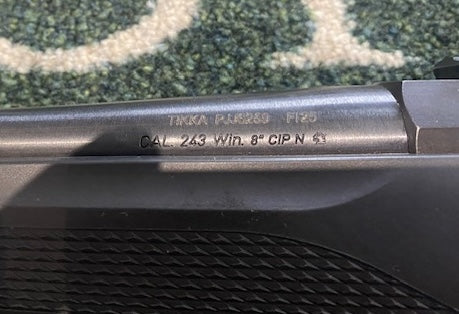 Used Tikka T3X .243 - Cluny Country Guns