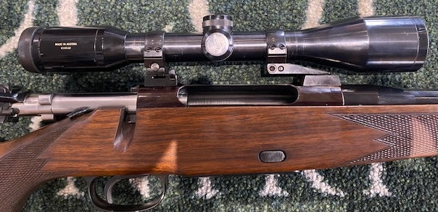 Used Wooden Mauser 77 .270 + 6 x 42 Habicht scope rifle package