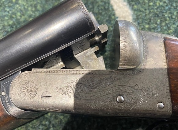 Used Cogswell and Harrison 12 Bore Boxlock ejector Side by side