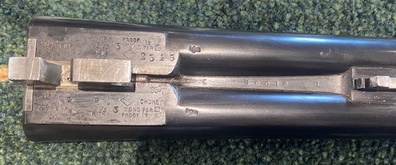 Used Charles Hellis 12b s/s boxlock non-ejector FC Shotgun