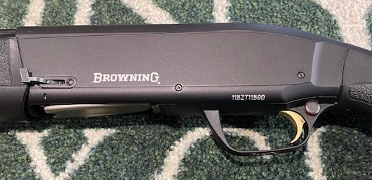 Used Browning 12B Maxus semi-automatic m.c. Shotgun