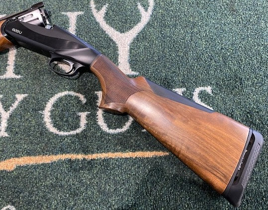Used Benelli 828 Black 28" MC shotgun - Cluny Country Guns