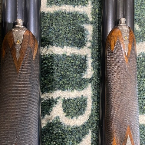 Used William Powell "Continental" series true pair of 28" Zenith 12 Bore side by side shotguns
