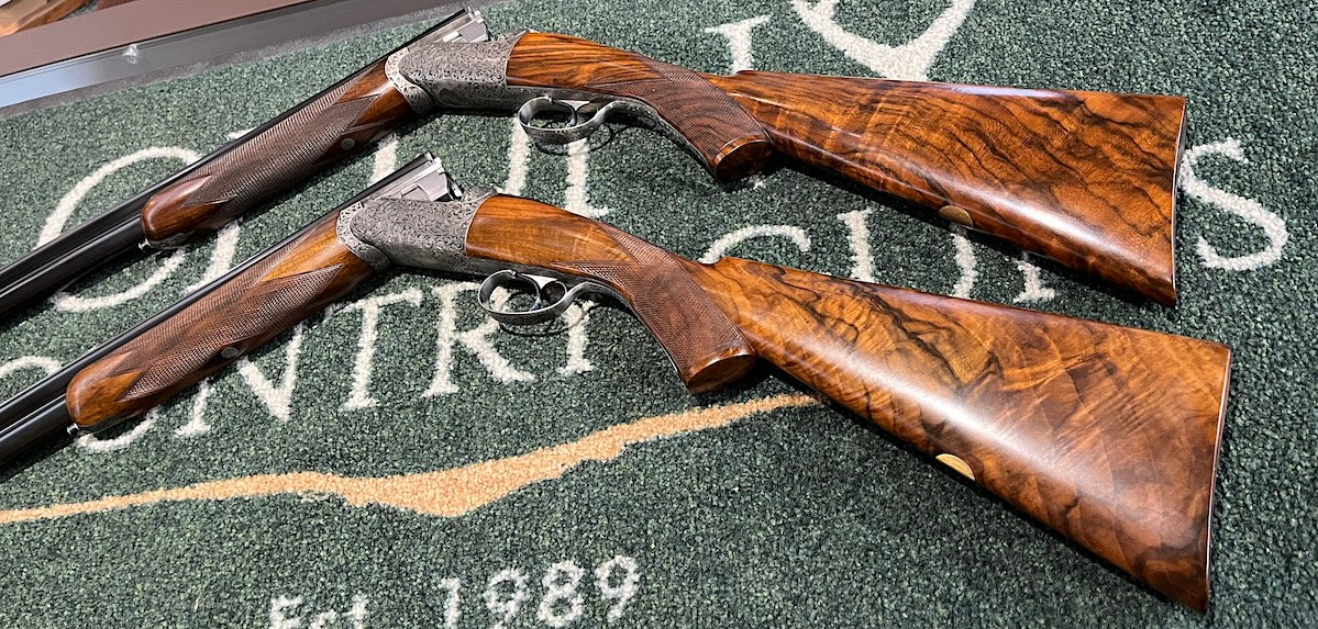 Used David Mckay Brown Pair of 12G Shotguns - Cluny Country Guns