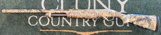 Used Benelli Super Nova camo pump action MC shotgun - Cluny Country Guns