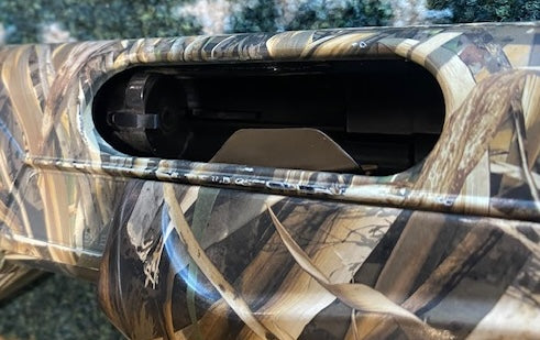 Used Benelli Super Nova camo pump action MC shotgun - Cluny Country Guns
