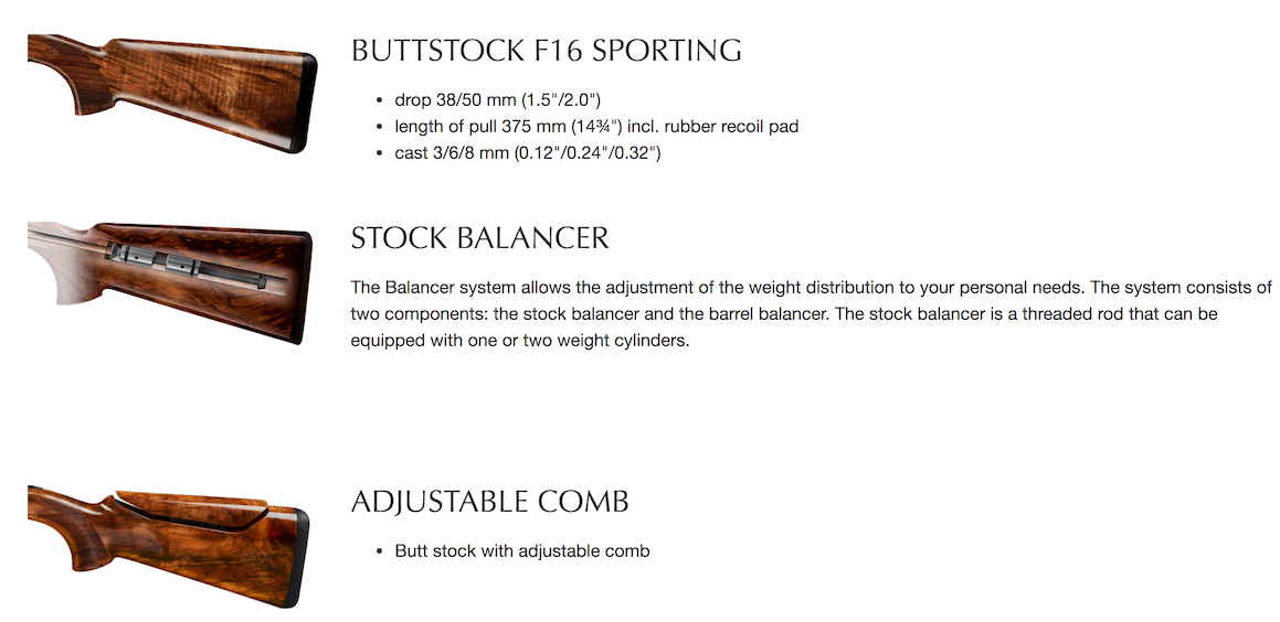 Blaser F16 Sporter Shotgun (All Grades) - Cluny Country Guns