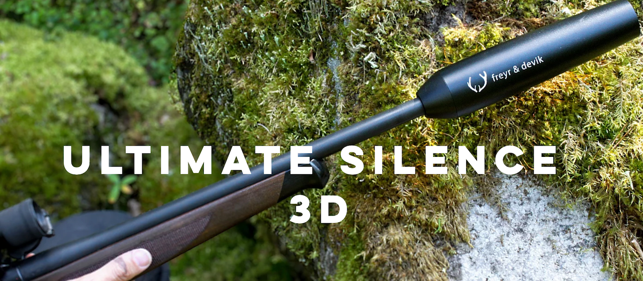 Freyr & Devik Ultimate Silence 3D 131 Moderator - Cluny Country Guns