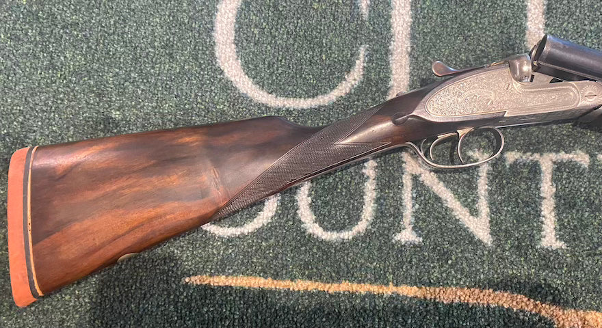 Used Denton & Kennel 25" 12b sidelock SBS Shotgun