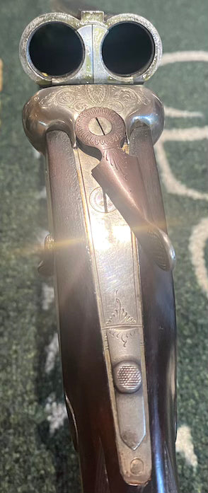 Used Denton & Kennel 25" 12b sidelock SBS Shotgun