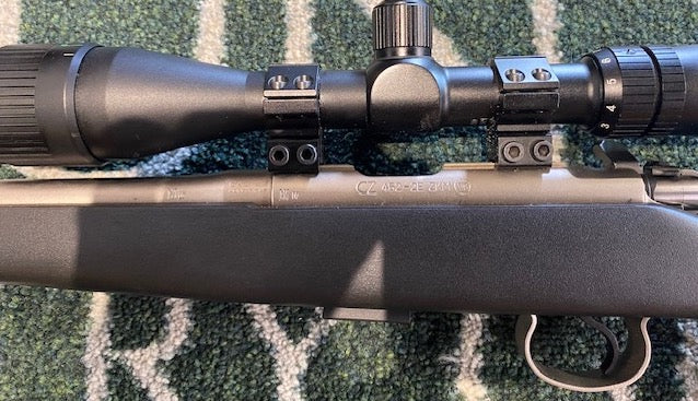 Used CZ 452 .22 & Mod / package
