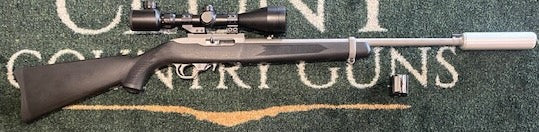 Used Ruger 10-22 Rifle & mod /package - Cluny Country Guns