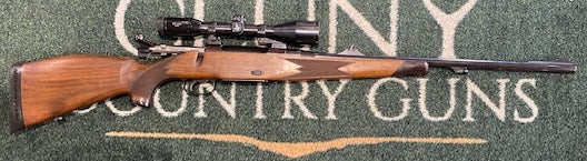 Used Wooden Mauser 77 .270 + 6 x 42 Habicht scope rifle package