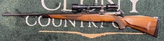 Used Wooden Mauser 77 .270 + 6 x 42 Habicht scope rifle package
