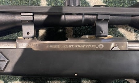 Used Ruger All Weather .22 & small mod