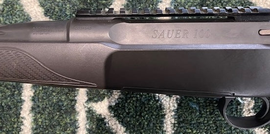 Used Sauer 100 6.5 Creedmoor with F&D 196 and picatinny rail