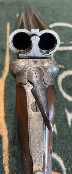Used Harrison & Hussey 12b 28" F/C SBS ejector Shotgun - Cluny Country Guns