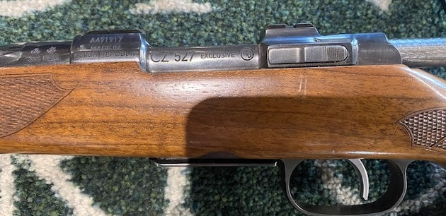 Used CZ 527 Exclusive Ebony Edition Bolt action .223 rifle - Cluny Country Guns