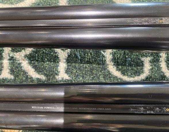 Used William Powell "Continental" series true pair of 28" Zenith 12 Bore side by side shotguns