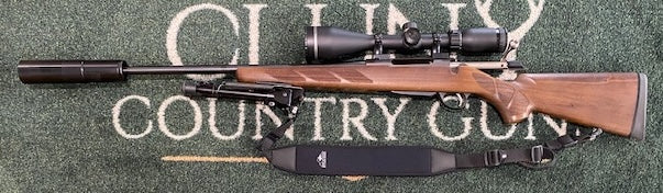 Used Left hand wood Tikka T3 .243 + A-Tec Maxim mod Package
