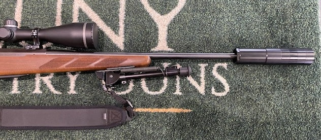 Used Left hand wood Tikka T3 .243 + A-Tec Maxim mod Package