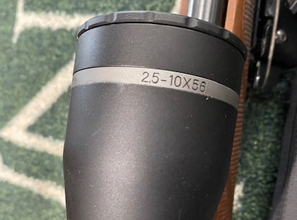Used Left hand wood Tikka T3 .243 + A-Tec Maxim mod Package