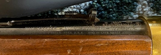 Used 1978 Winchester Model 9422 XTR Cherokee "Trail of Tears" Commemorative Carbine.
