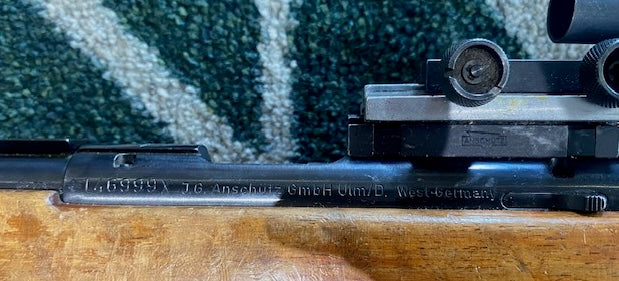 Used Anschutz Match 54 .22 Target Rifle