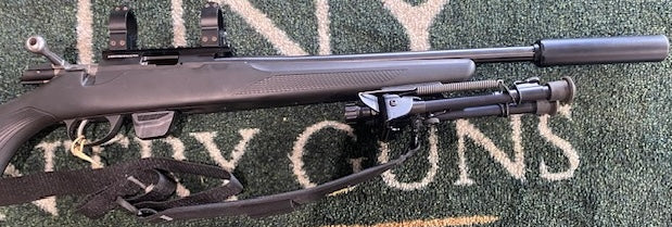 Used Tikka T1X .22 package