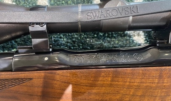 Used Sauer 90 6.5x57 rifle package