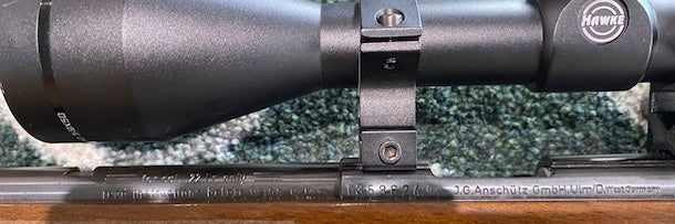 Used Anschutz  Model 1450 .22 LR with MOD