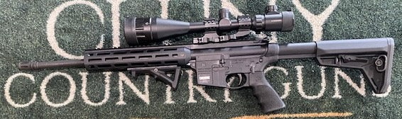 Used Smith & Wesson  M&P15-22 .22 semi-auto package